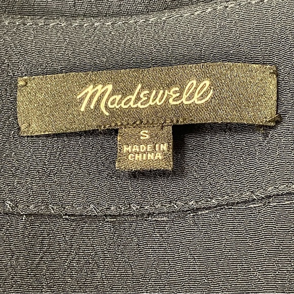 MADEWELL NWOT Novel Shift Dress in Deep Navy - Picture 4 of 6